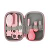 Baby Grooming Set, 8 In 1 Baby Hair Brush / Nail Clipper / Nose Cleaner / Finger Toothbrush / Nail Scissors / Manicure Set, for Baby Care