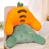 Throw Pillow Cartoon Animal Shape Elastic Fully Filling Plush Stuff Toy Sofa Bed Couch Decoration Office Nap Pillow Chair Waist Protector Car