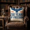 250 Years Of Freedom Eagle Throw Pillow Patriotic American Themed Cushion Home Sofa Living Room Decorative Pillow Sofa Cushion