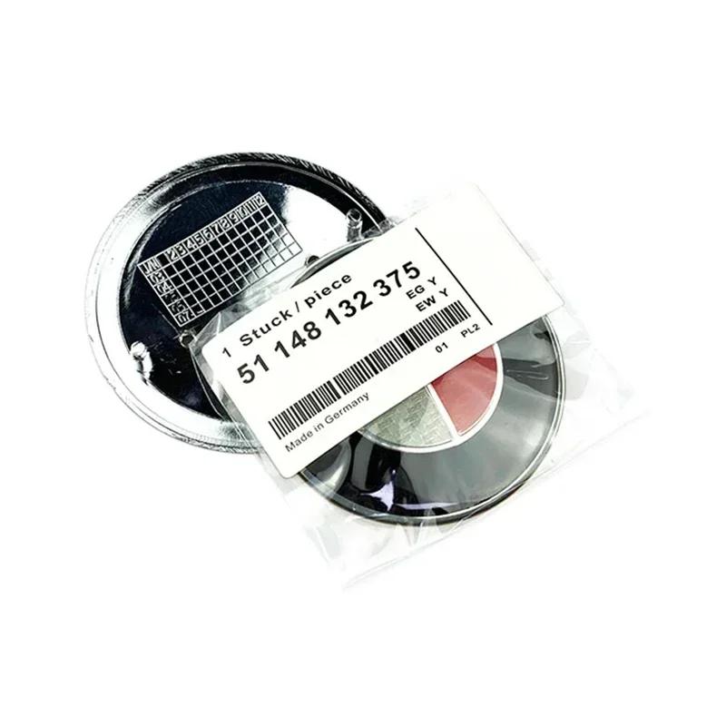 For BMW Hot 2025 45/74/82mm Car Front Hood Emblem for E30 E38 E39 E46 E60 E61 X1 X3 X4 X5 X6 E70 X5 Rear Trunk Badge Steering Wh