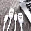 1-4pcs 3 In 1 USB Splitter Socket Multi-function 3A Charger Converter USB Port Hub Digital Data Cables Accessories Cable Line