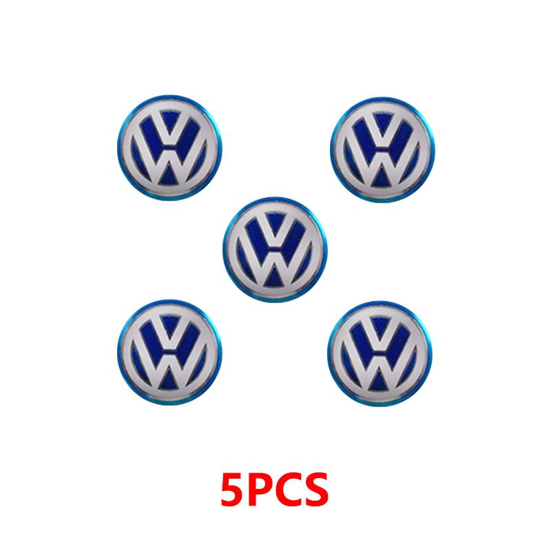 14/11mm Car Key Emblems Replacement Car Key Stickers For Volkswagen VW Polo Passat B5 B6 B7 Golf 4 5 6 Tiguan Jetta CC T5 Touran Ph6