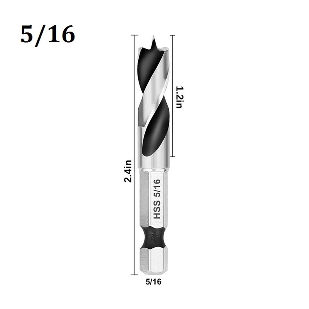 Битодержатель быстросменный серебристый 6,35 мм набор сверл