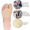 1Pair Toe Separator Hallux Valgus Bunion Corrector Orthotics Feet Bone Thumb Adjuster Correction Sock Straightener Brace
