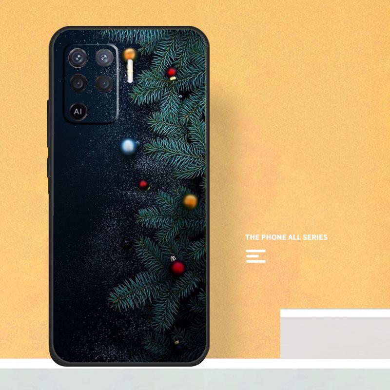 Merry Christmas Case For Oppo A80 A60 A40 A6 A5 Pro A15 A16 A17 A57 A94 A74 A54 A76 A96 A18 A38 A58 A78 A98