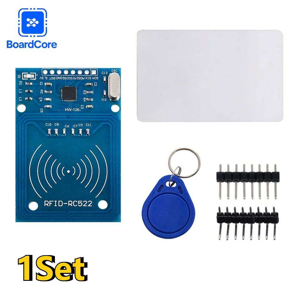 RC522 MFRC-522 Антенна RFID IC Беспроводной модуль IC КЛЮЧ SPI Записывающее устройство Считыватель IC-карт Модуль бесконтактного считывания Сенсорный модуль для Arduino