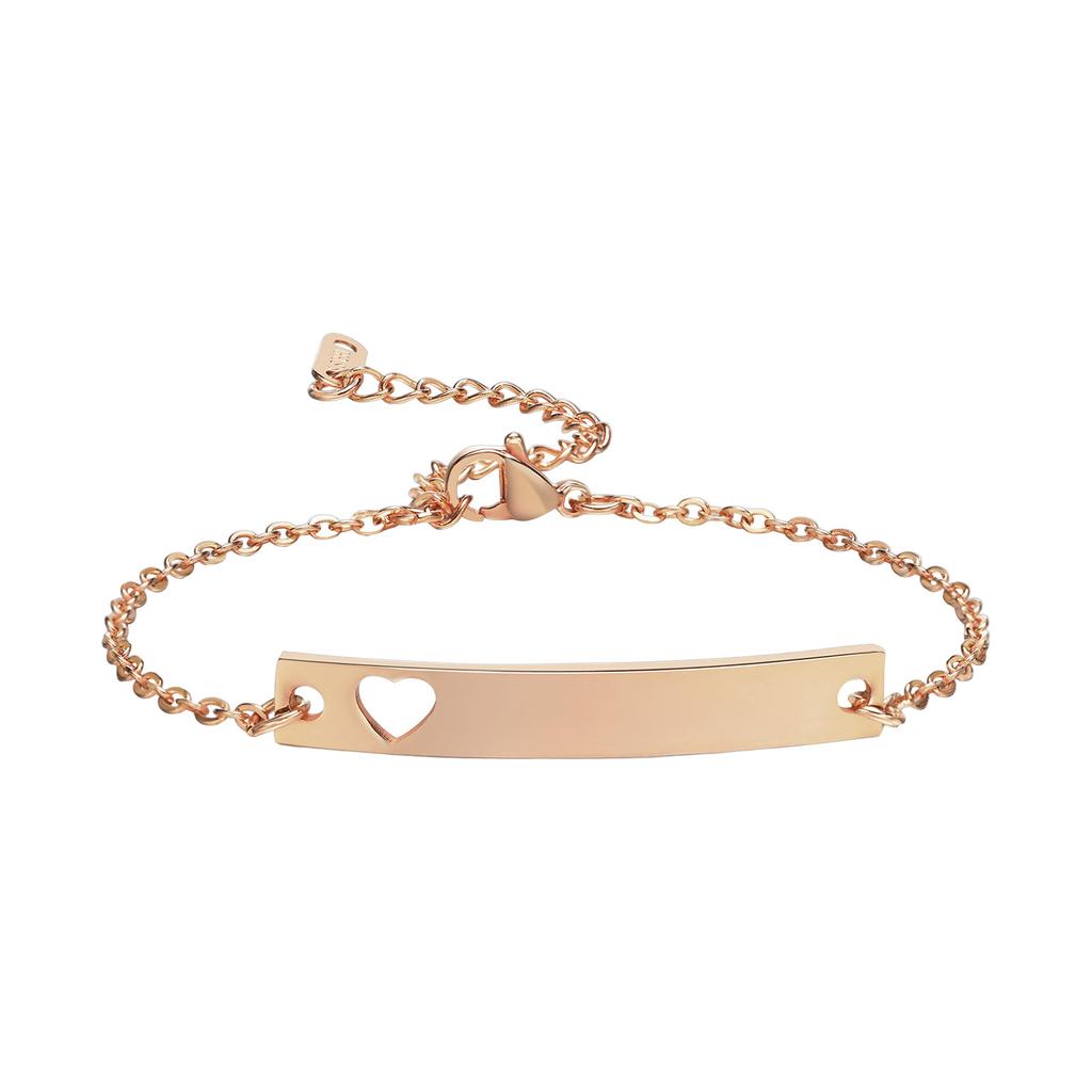 Customized - Woven Bracelet Couple Steel Bracelet