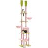 PETEPELA Cat Nail Nail Space Relieve Lack of Cute Height Adjustment Width Tower, Tension, Slim, Multi-Head Pet, Flower, Tension, Hammock, Sharpener,