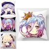 Мультяшная наволочка Genshin Impact Мягкая полиэстеровая наволочка из персиковой кожи для домашнего декора