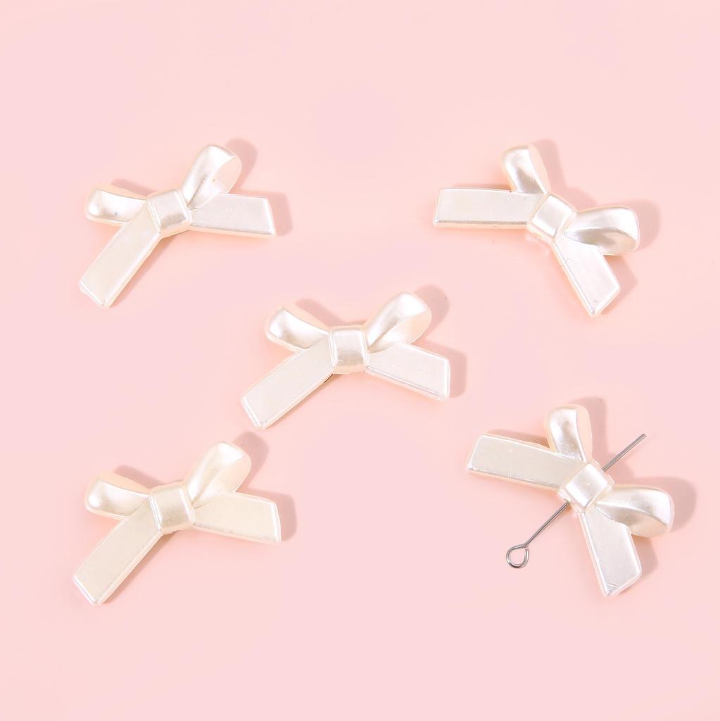 4 шт. 34*20 мм акриловые волшебные цвета бантик аксессуары для изготовления ювелирных изделий DIY очаровательное украшение