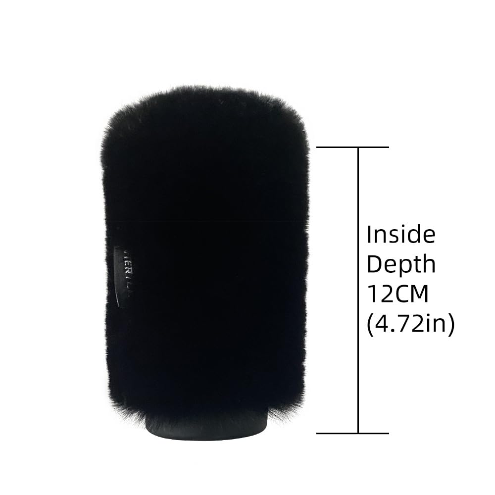 VIERYCIY Поролоновая ветрозащита и поп-фильтр для микрофона Sennheiser MKE600 Rode NTG4 NTG5 Sony ECM-XM1 ECM673 ECM674 ECM NV1 Shotgun Микрофонная насадка Ветрозащитный экран