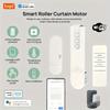Tuya Smart Remote Control Автоматические жалюзи, солнцезащитные шторы с завязками, электрические шторы, управление через приложение, таймер, переключатель, датчик температуры, выключение