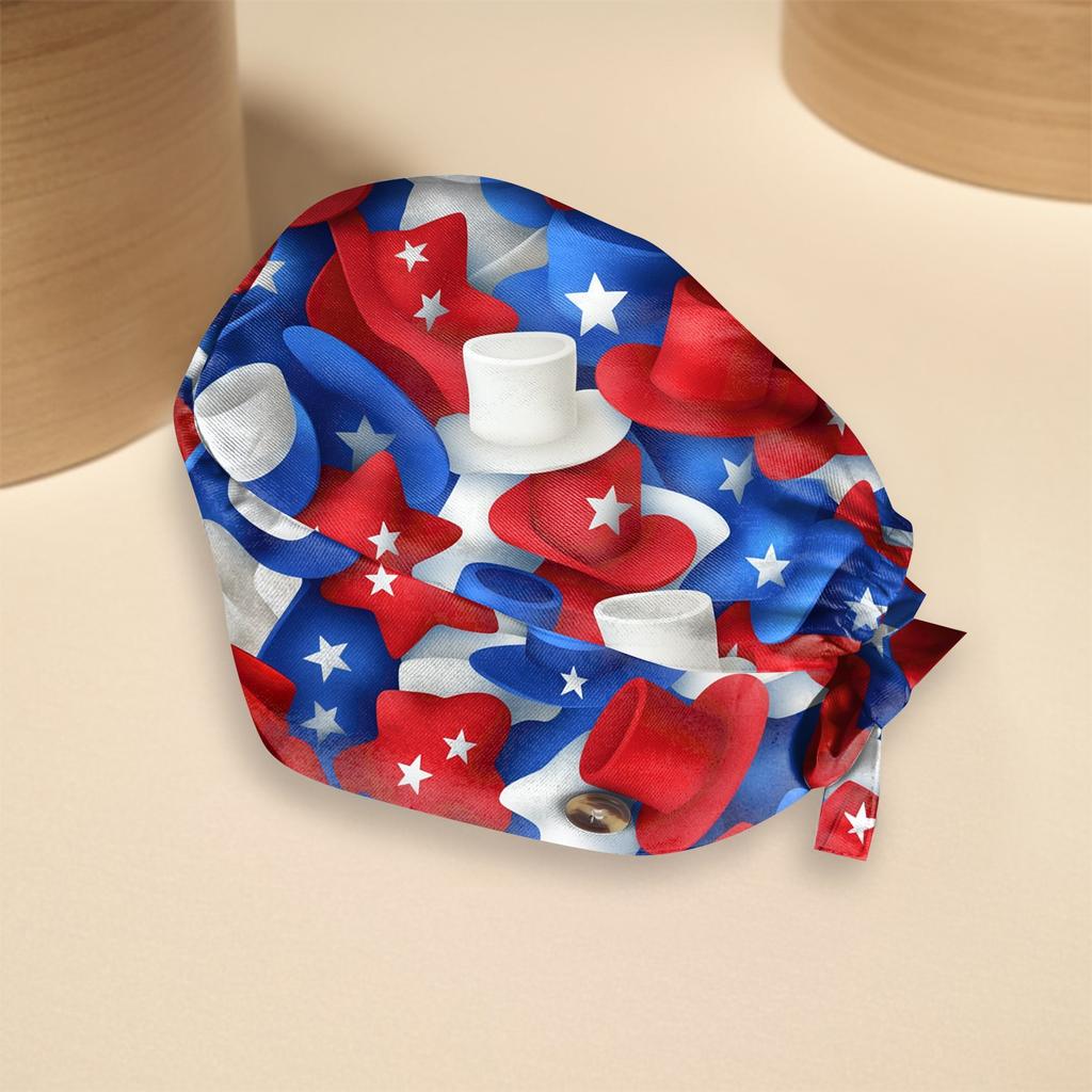 Модная рабочая шляпа с принтом Повседневная стираемая шляпа Сумка Кепка