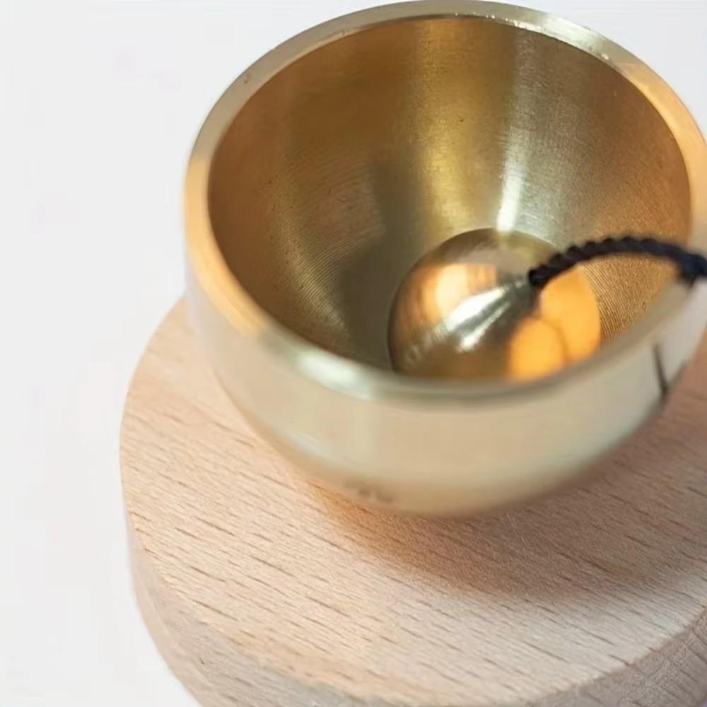 Copper Mini Brass Chant Bowl Mindfulness Tool Meditation Chanting Bowl Portable Singing Bowl Set