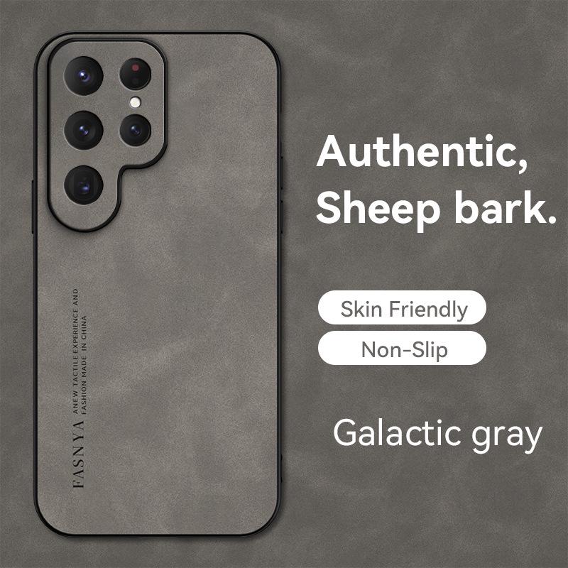 Luxurious Sheepskin Leather Phone Case for Samsung A36, A06, A05S, A16, M15, M35, M55.