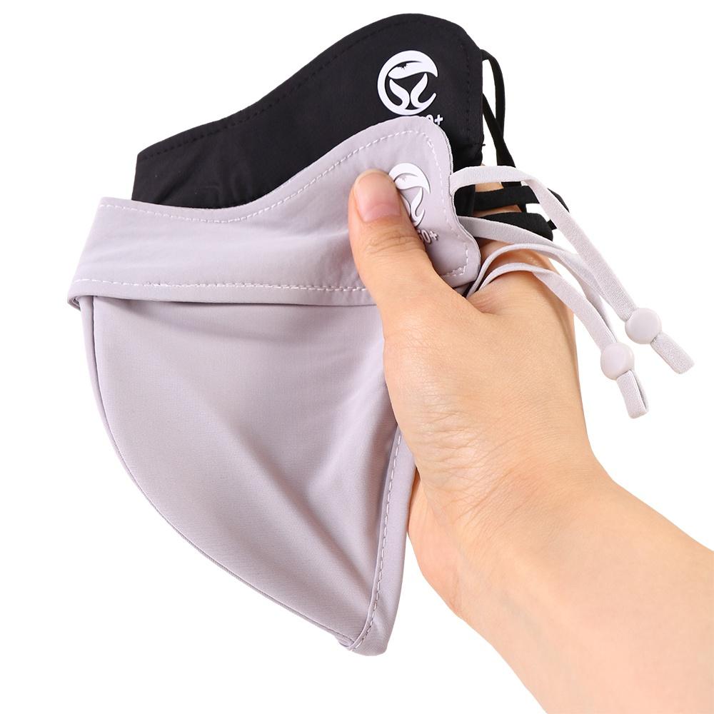 Face Scarves Outdoor Sunscreen Veil Sunscreen Face Scarf Face Cover Face Gini Mask Ice Silk Mask