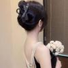 Simple Bow Hair Clip Elegant Shark Clip Stylish High Ponytail Clip  Daily Wear
