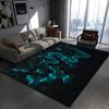 3D Abstract Geometric Illusion Area Rug Carpet for Living Room Modern Bedroom Sofa Doormat Decor Kid Game Non-slip Floor Mat