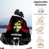 1pc The Shining Outdoor Flannel Blanket Soft Plush Decor for Picnics, camping,Bedroom, Playroom, or Lunch Break, Perfect Gift
