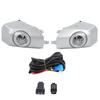 2pcs Front Fog Light Assembly Halogen Driving Lamp Replacement for FJ Cruiser XJ10 2007?2014