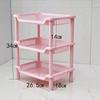 Bathroom Shelves Kitchen Small Storage Rack Bathroom Sundries Storage Rack Snack Rack Children's Toy Storage Rack Kitchen Organizers
