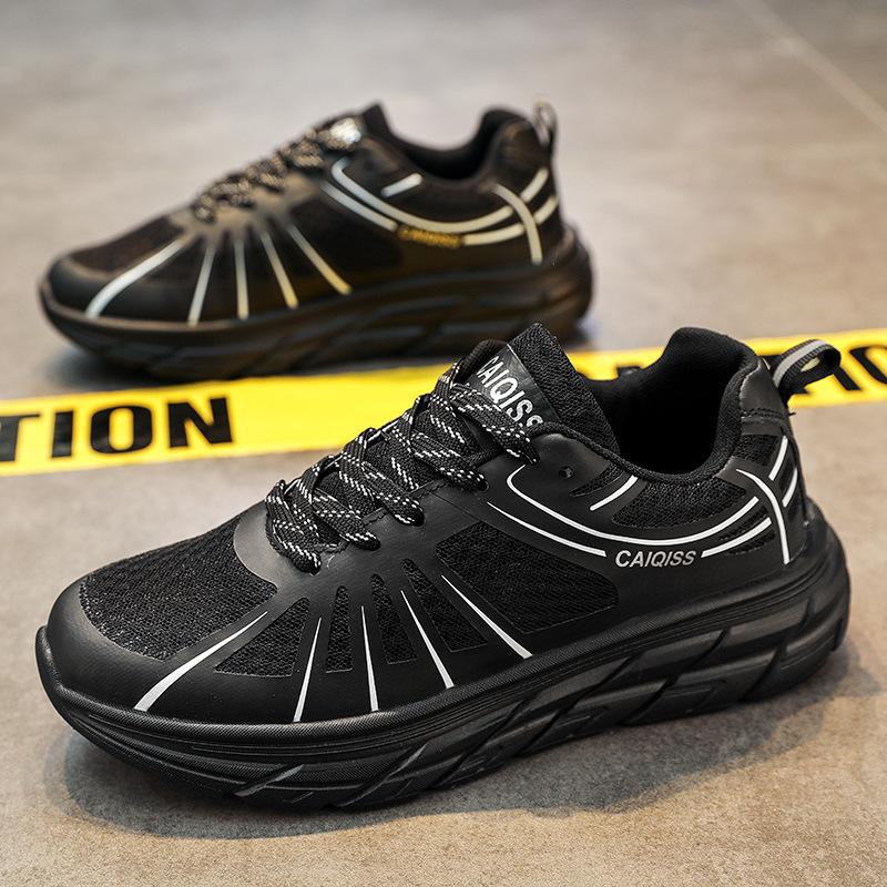 Модные кроссовки для пар, удобные сетчатые полые дышащие повседневные кроссовки, мягкие, легкие, универсальные, мужские, нескользящие, теннисные