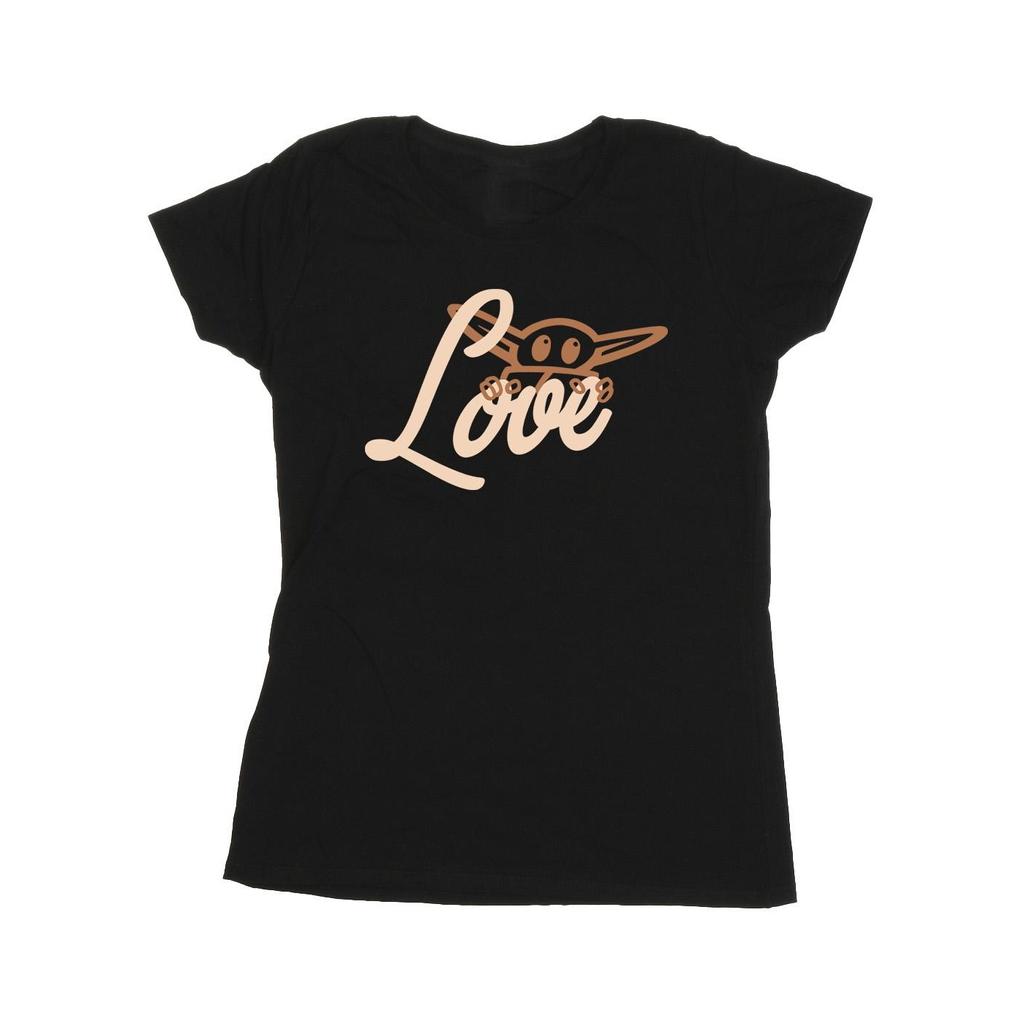 Star Wars Womens/Ladies Grogu Love Cotton T-Shirt