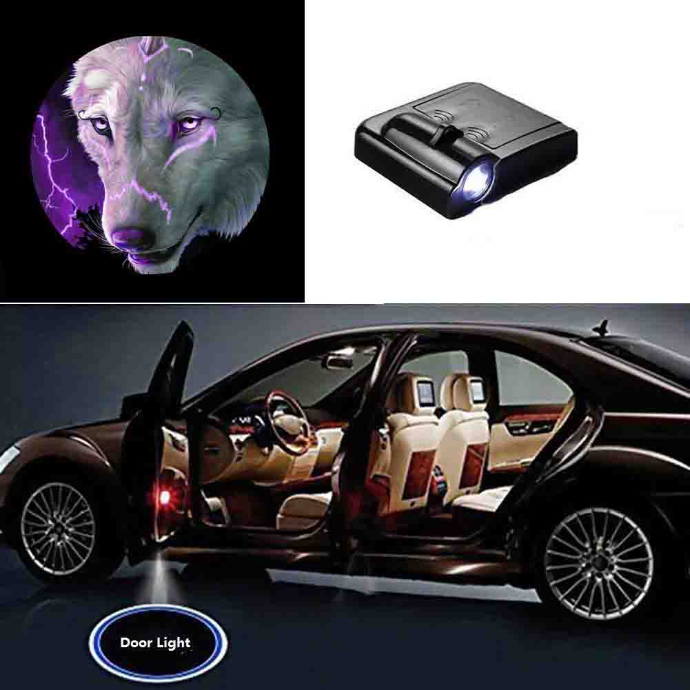 Автомобильный светодиодный теневой проектор. Приветственные огни. Приветственные огни. Лазерный проектор на двери автомобиля.