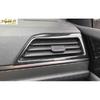 For VW Jetta Mk7 - Carbon Fiber Steel Dashboard L&R Air Outlet Vent Trim