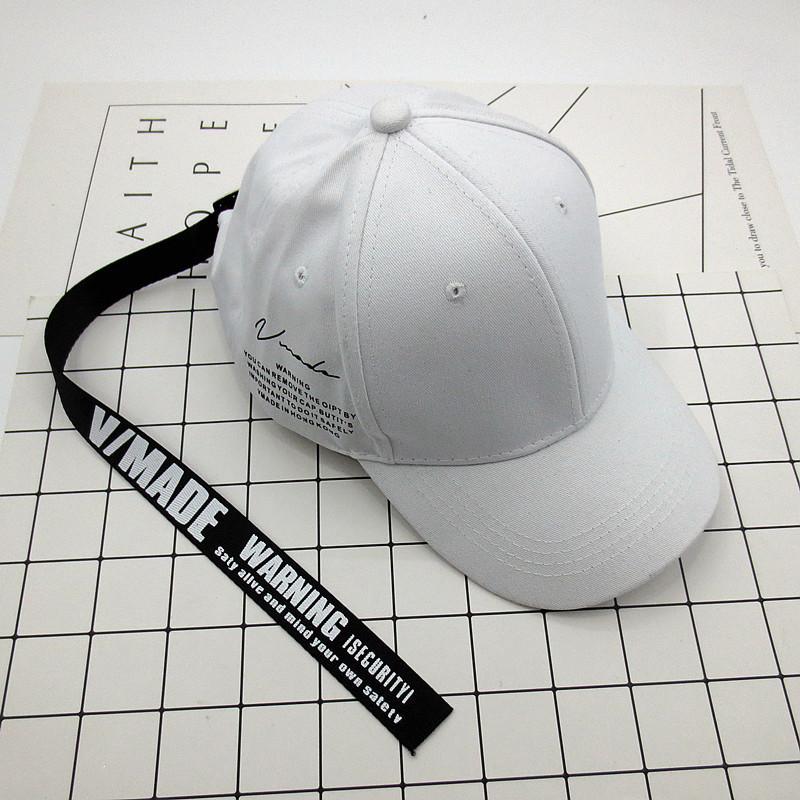 Summer hat female ins small letter baseball cap male, traveling couple sunshade soft top cap tide