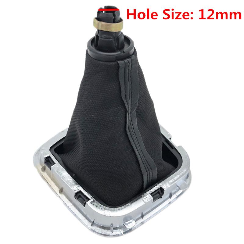 For VW Volkswagen Polo 6C 2015 2016 2017 2018 5/6 Speed Gear Shift Knob Gaiter Boot Cover Case Car Styling Accessories