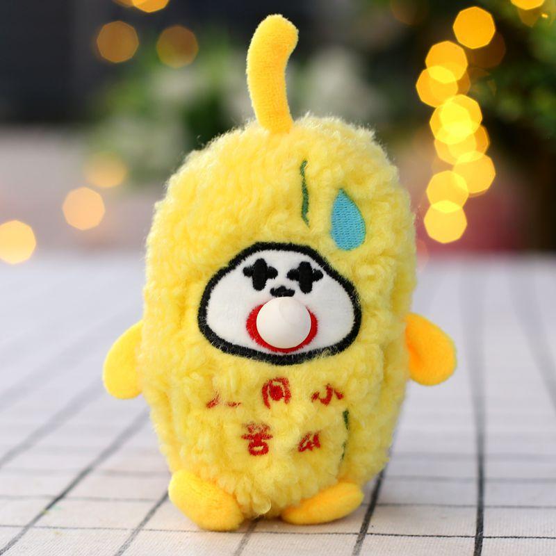 Креативный мультяшный маленький горький огурец, милая плюшевая игрушка, брелок для куклы, подвеска, кукла, кукла-пузырь