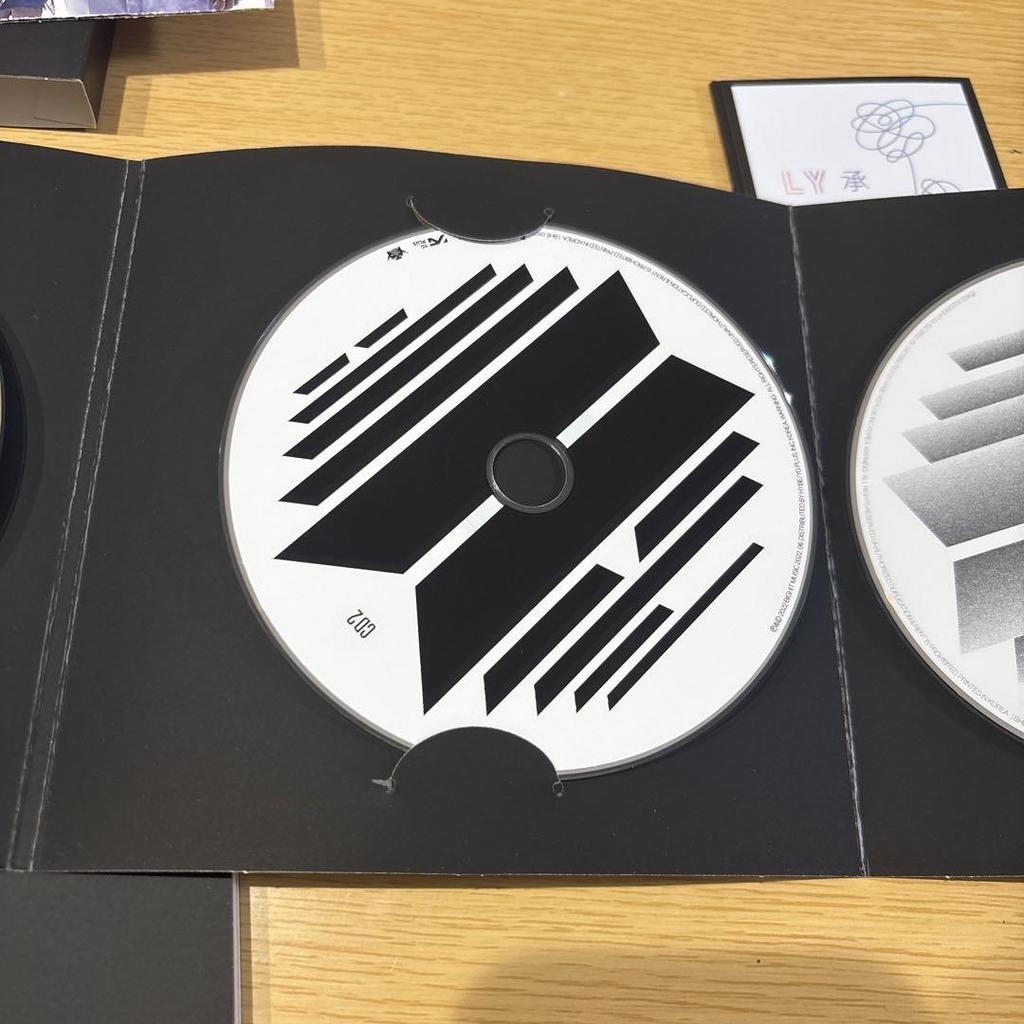 [Б/У] Набор CD BTS современный дизайн