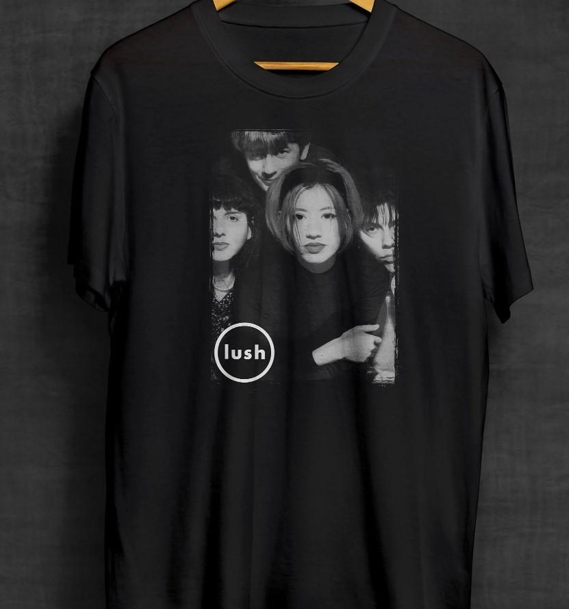 Lush Shoegaze Band Graphic T-Shirt 90s Britpop Rock Tee - T785