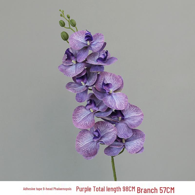 Роскошный реалистичный искусственный цветок фаленопсиса для свадеб и домашнего декора