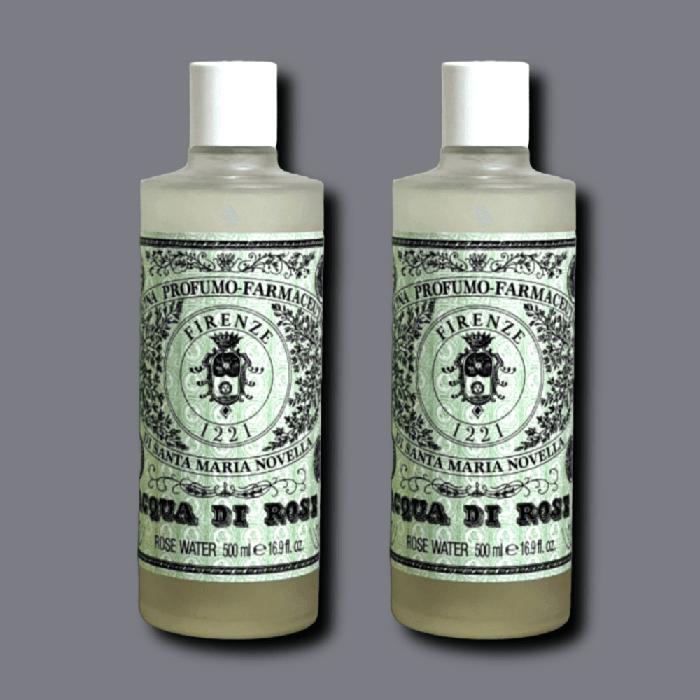 Santa Maria Novella Toner Aqua di Rose 500ml 2-pack Rose Water Large Capacity (34443251)
