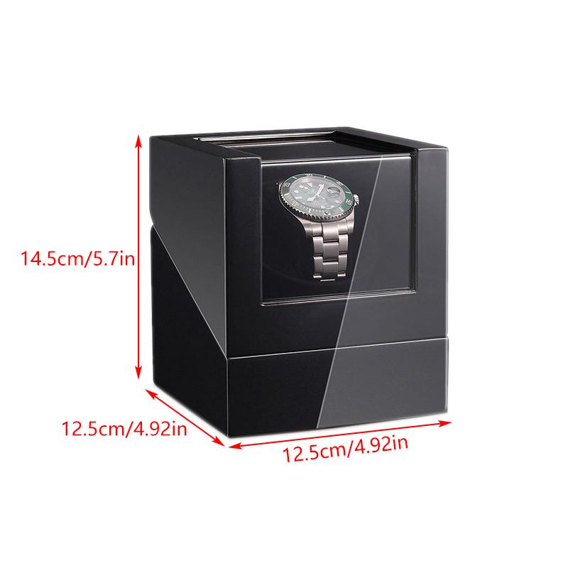 Классический одинарный заводной механизм для автоматических часов, коробка для часов, коробка для автоматического завода с тихим двигателем, кабель USB