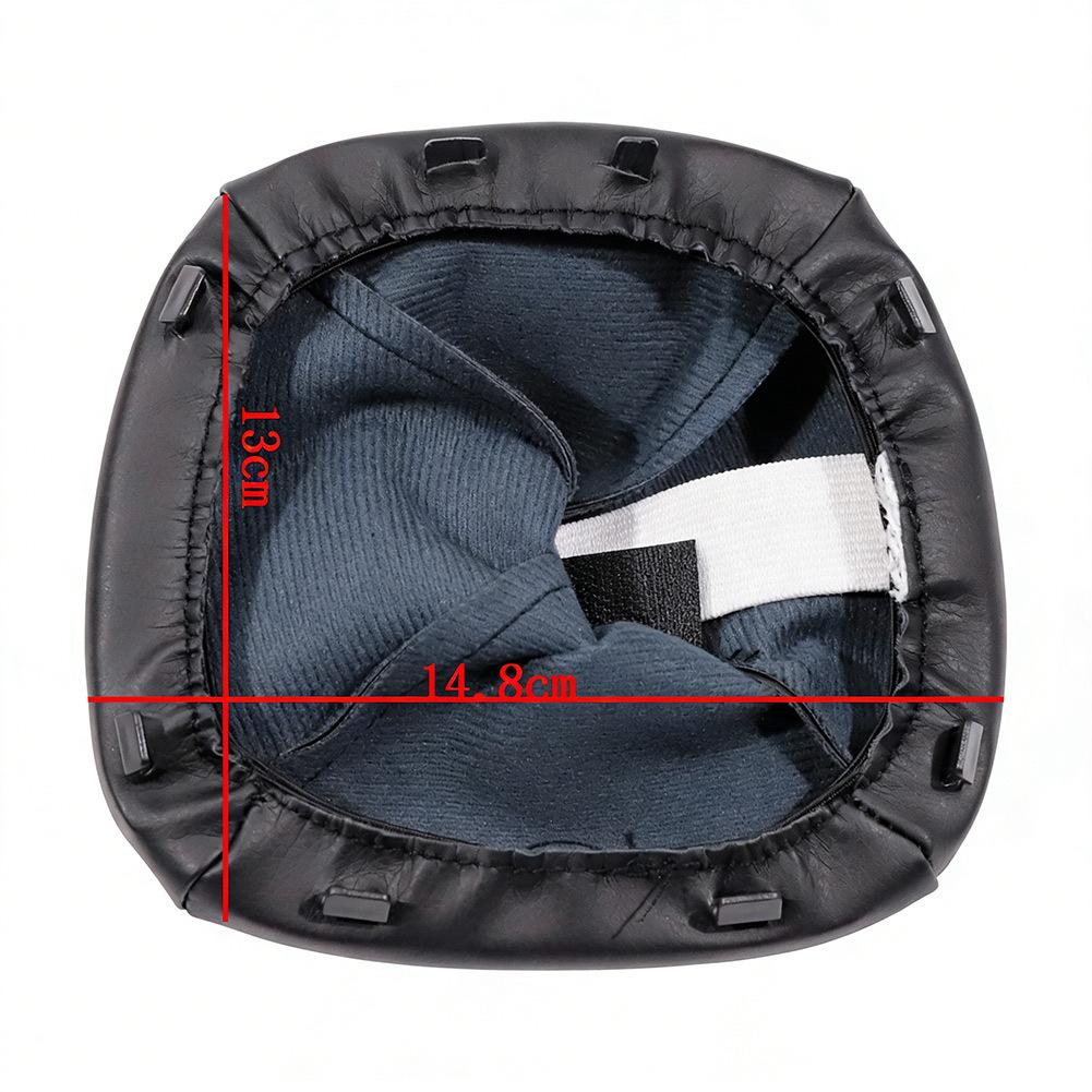 Fitment For Fiat Panda Gear Knob Replacement Boot Gear Knob Dust Cover Plastic And Leather Wear Resistant Non Deformation