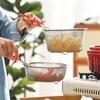 Stainless Steel Frying Basket Practical Foldable Handle French Fried Cooking Basket Oil Strainer Net Colander Kitchen Gadgets