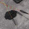 Durable Long Tail Slip Drift Tube Indicator Fishing Float Wood Fluorescent Floats Bobbers