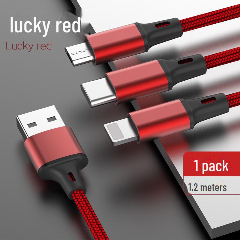 Кабель USB-C — 3-в-1 PD для быстрой зарядки мобильных устройств