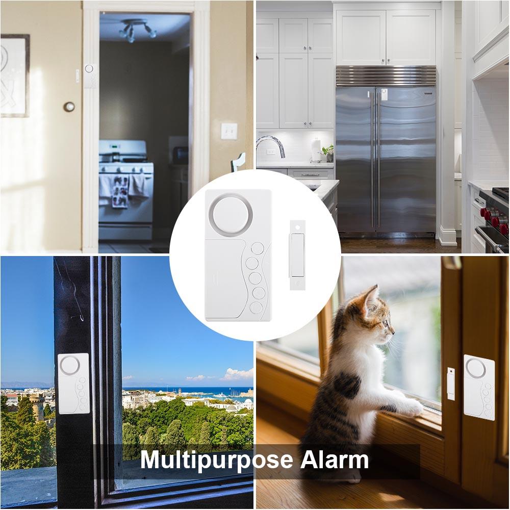 Time Delay Wireless Alarm Door Sensor Window Security Alarm Door Annunciator Door Opening Sensor