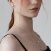 (92.5 Silver) 8mm Pearl Necklace Nz2497