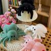 25CM Halloween Plush Toys Red Tailed Spider Stuffed Toy Cute Spider Halloween Bar Whole Person Props Brinquedos Infantil