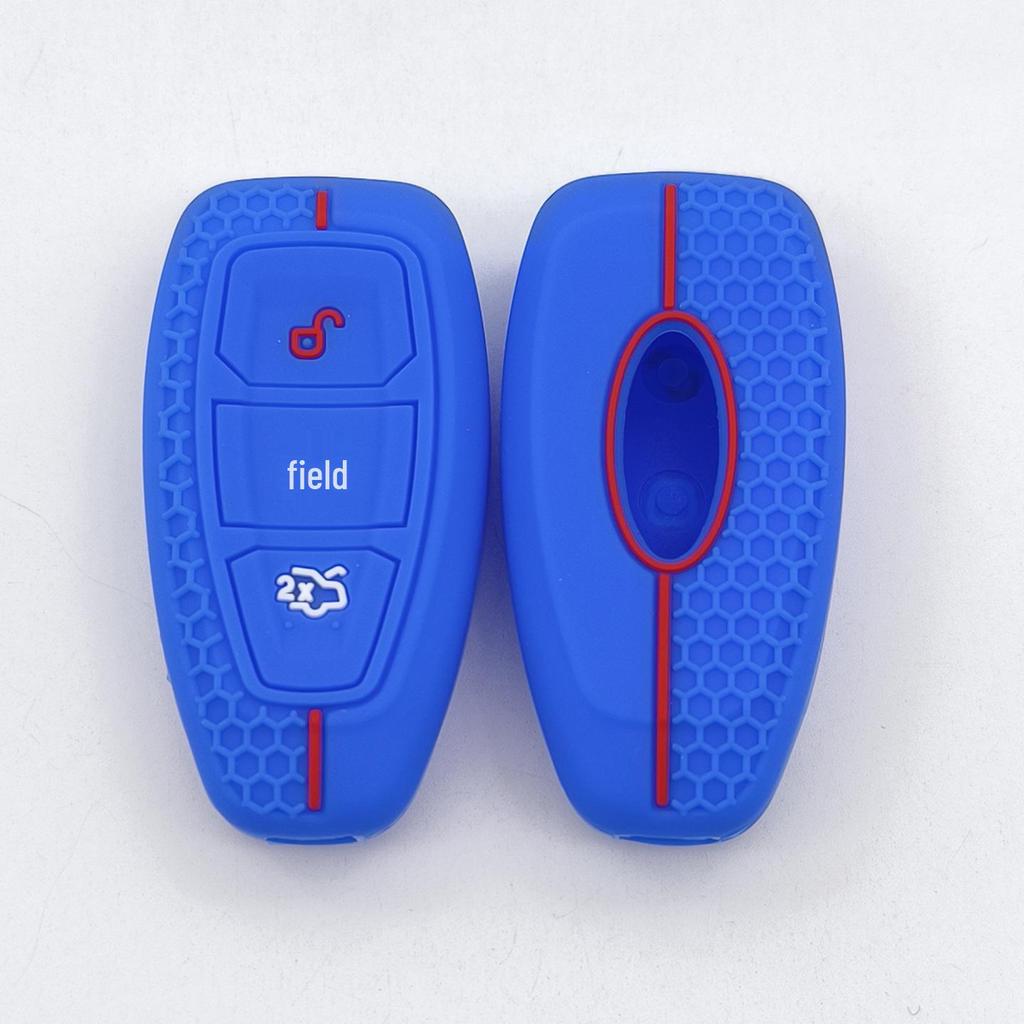 Силиконовый защитный чехол для 3-кнопочного смарт-ключа Ford Focus/Escape/Fiesta (форма капли воды)