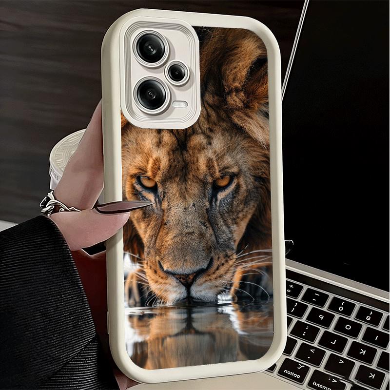 Phone Case for Xiaomi Redmi Note 15 14 13 Pro Plus Lion Male Man King Shell 12S 11 11S 11T 5G 14S Soft Silicone Funda