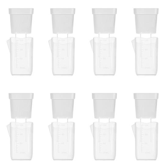 Самополивающиеся горшки для растений Мини полупрозрачные пластиковые кашпо Горшок для размножения растений с резервуаром для рассады, черенков, алоказии, африканских фиалок, хойи