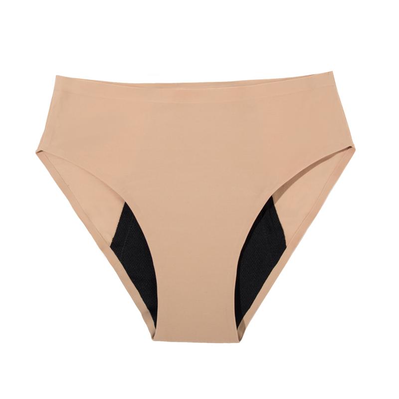 9200 4 Leakproof Layers Menstrual Medium Period Brief Leakproof Underwear Women Seamless Menstrual Period Pantie
