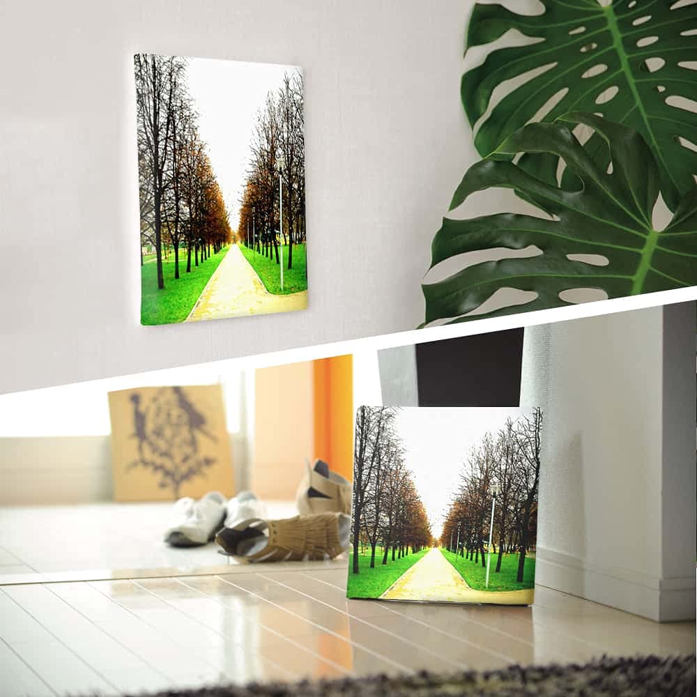 Art Deli Landscape Nature Fabric Wall Art Panel cru-0027-L, 57 x 57 cm