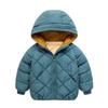 Autumn And Winter Children's Cotton-padded Jacket For Boys And Girls With Thick Hooded Coat